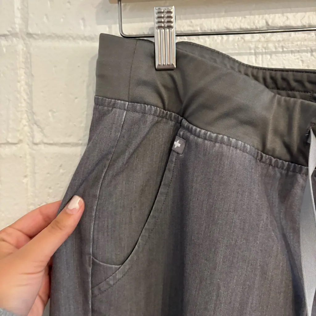 Figs Zamora grey joggers - Image 5