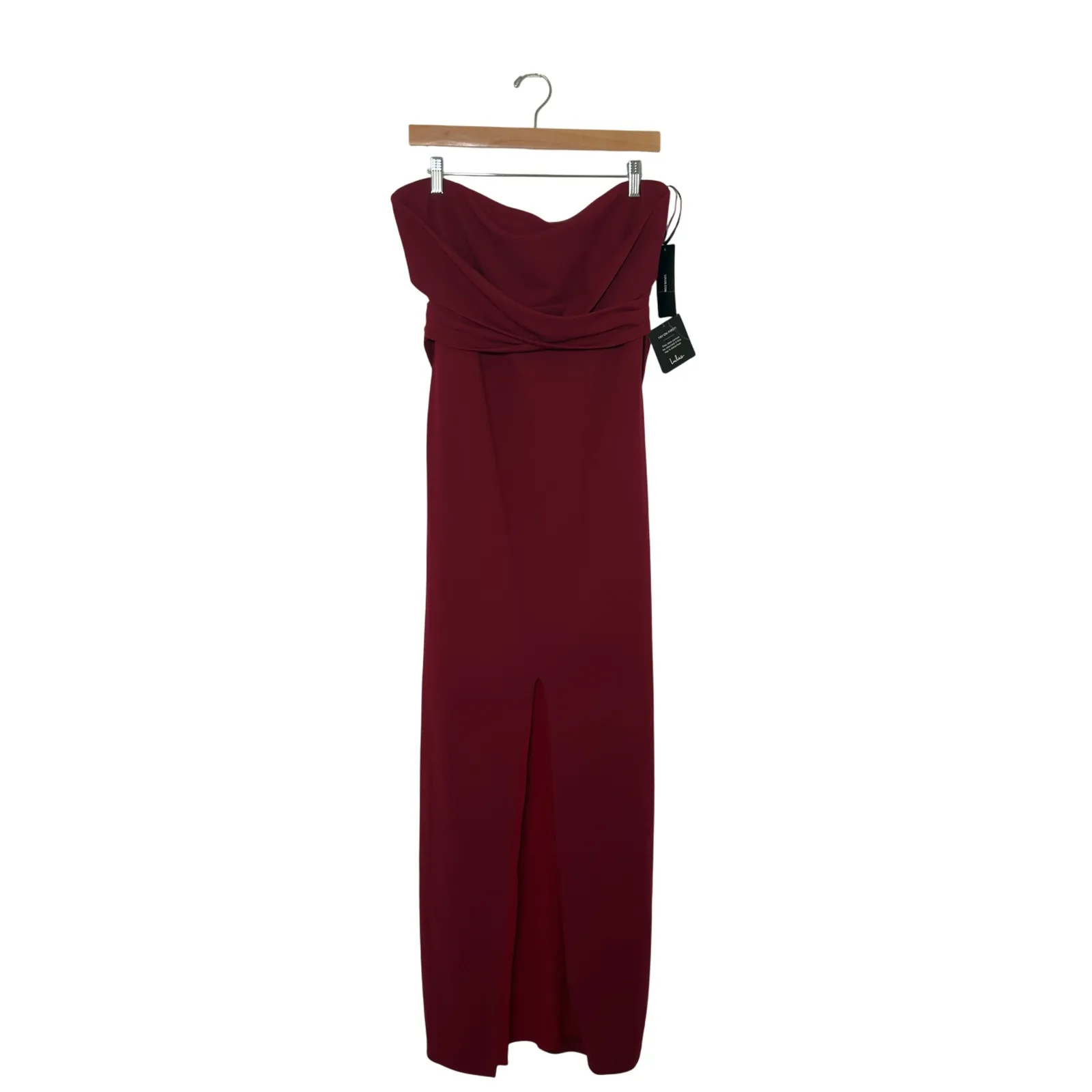 Lulus XL Own Night Berry Pink Strapless Maxi Party Evening Out Dress - Image 5