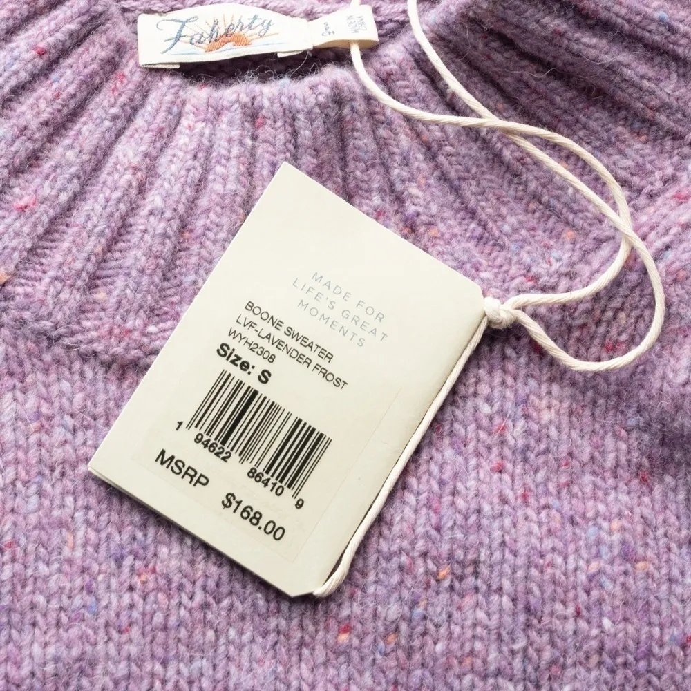 Faherty . Boone Wool Blend Sweater. - Image 6