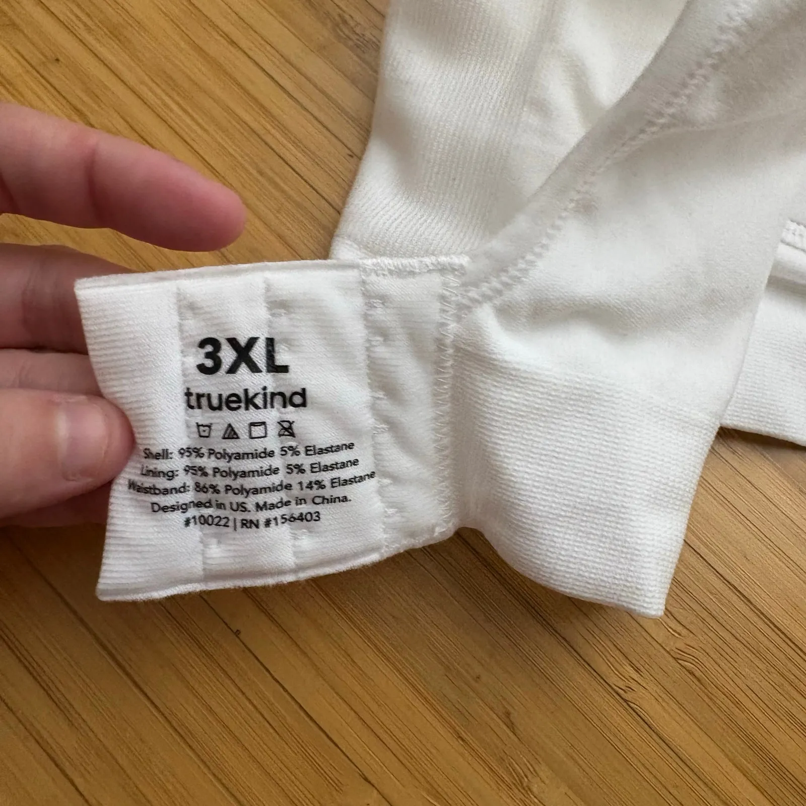 Shapermint Truekind 3X White Daily Comfort Wireless Shaper Bra 10022 Extender Size undefined - Image 5