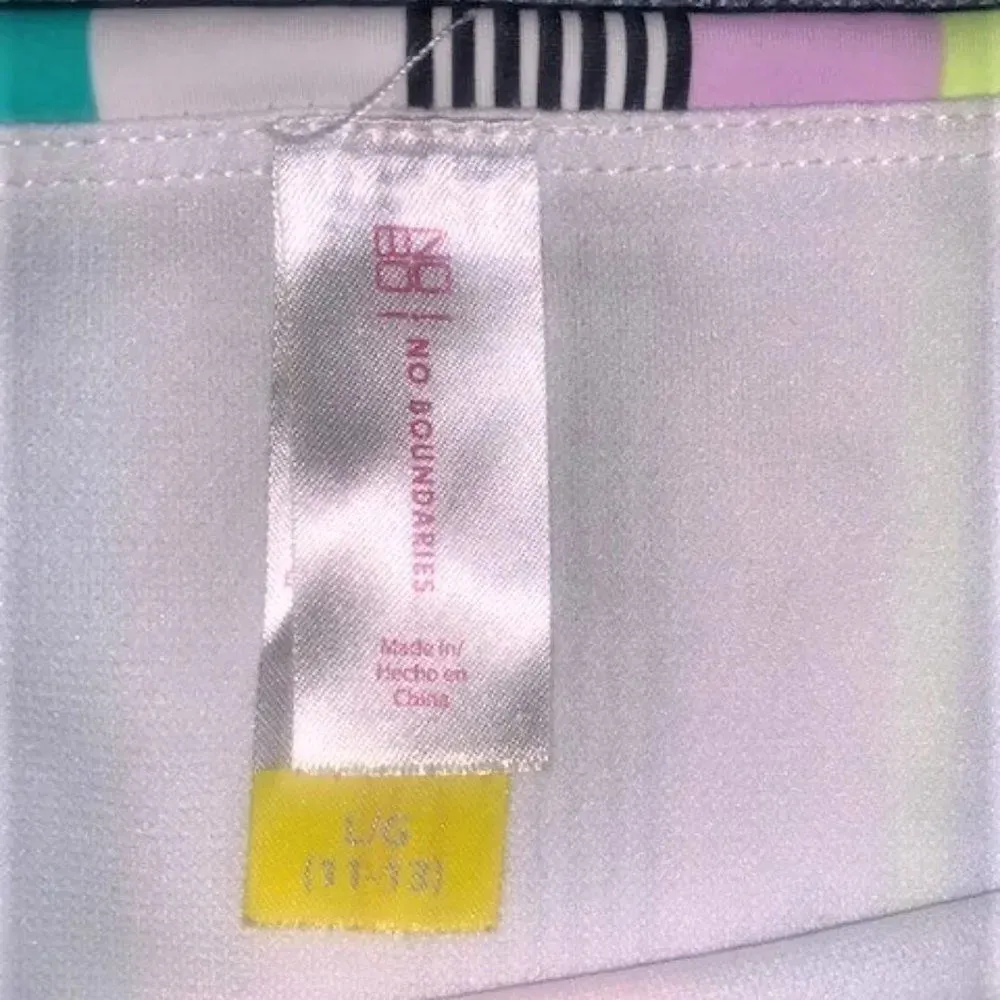 NoBo Neon Stripe Juniors Bikini L‎ - Image 4