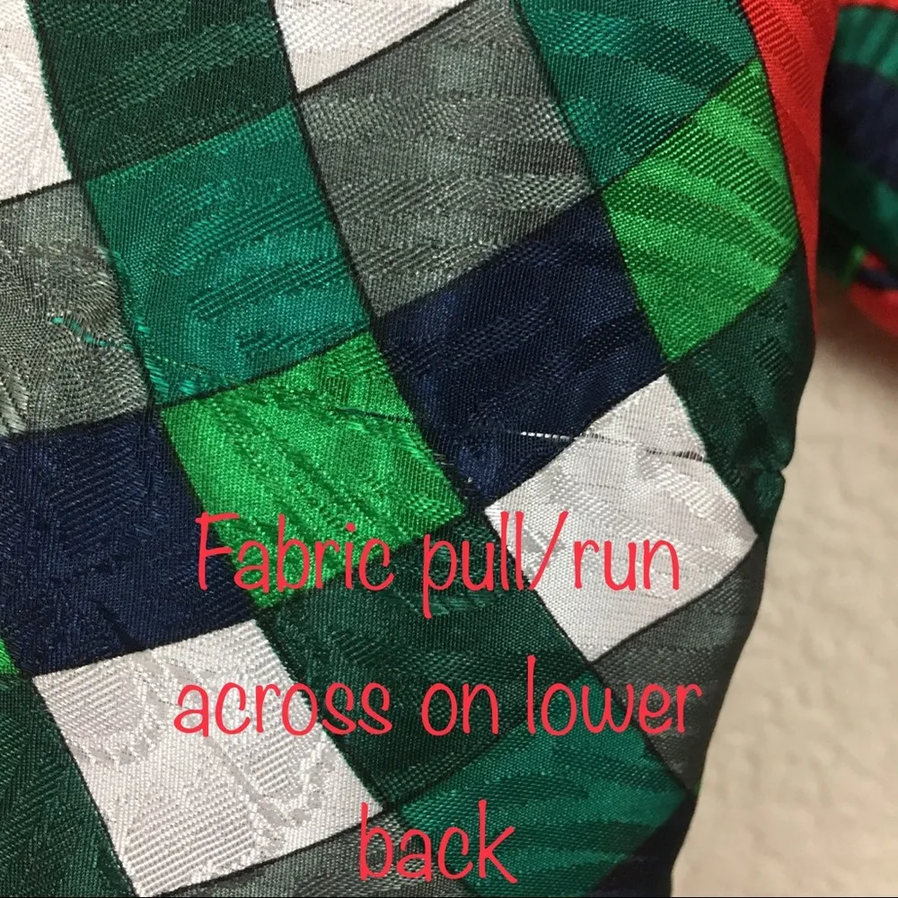 Vintage 1999 Colorful Bomber Jacket Size M - Image 8