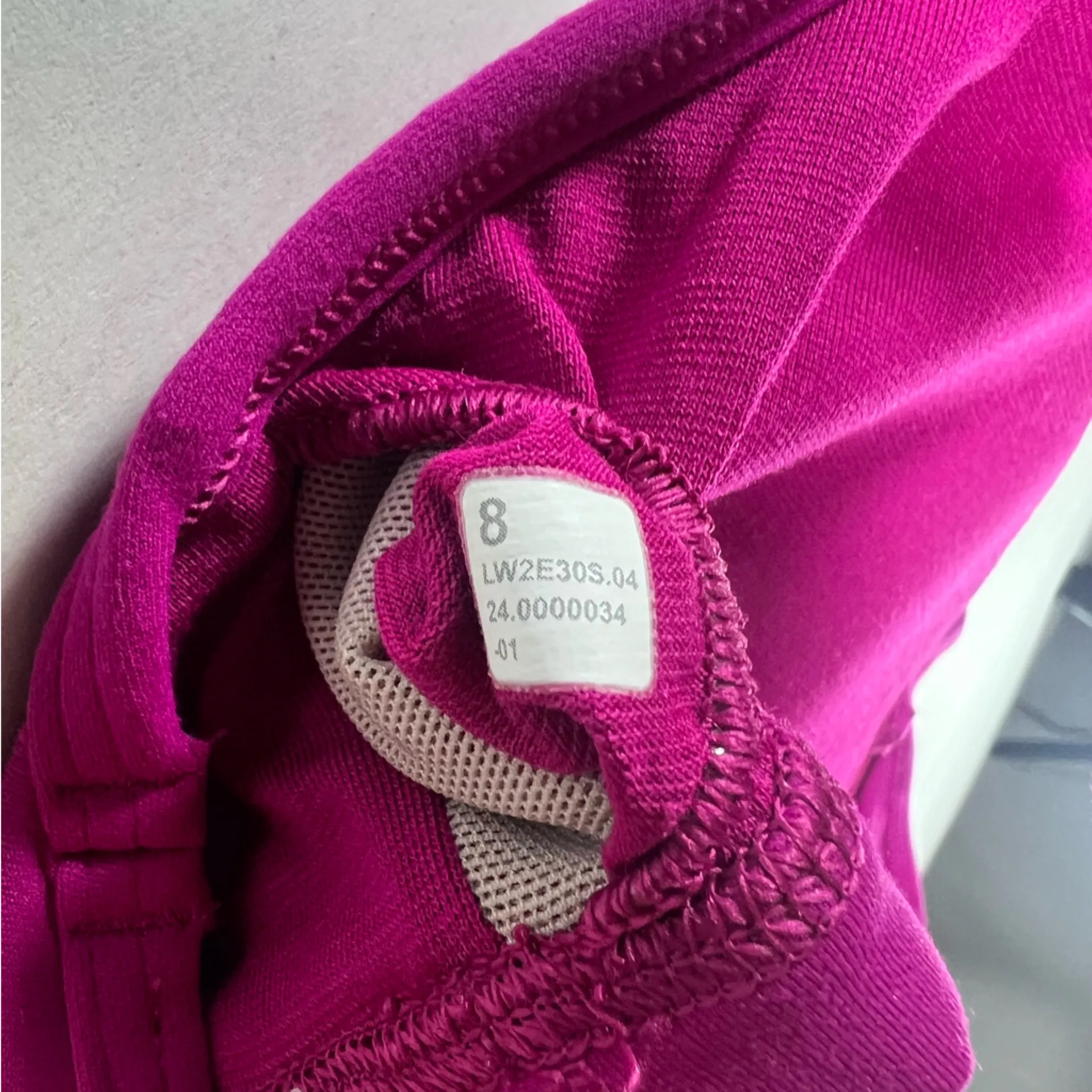 Lululemon Align Sweetheart Bra Light Support Ripened Raspberry Sports Bra Size 8 - Image 6