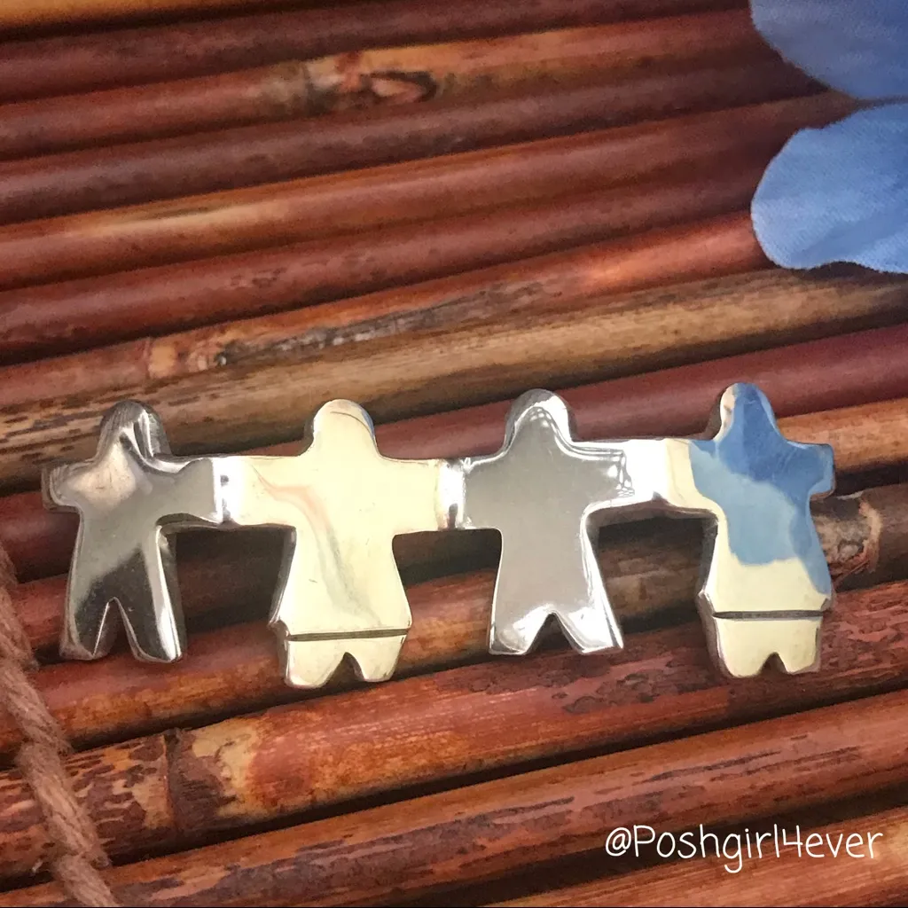 Silpada We are the Children Silver Pin - Image 2