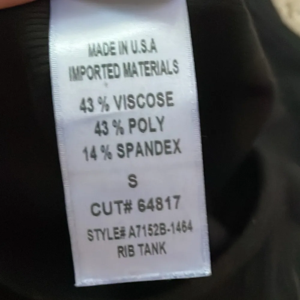 Agolde Ribbed Tank Bodysuit Black - Image 16