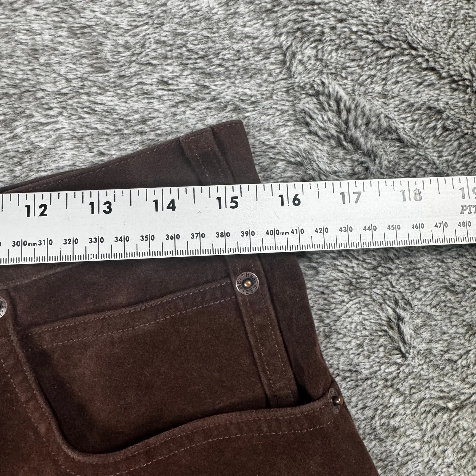 We The Free Tippi Vegan Suede Shorts Women's 30 Chicory Coffee - Image 5