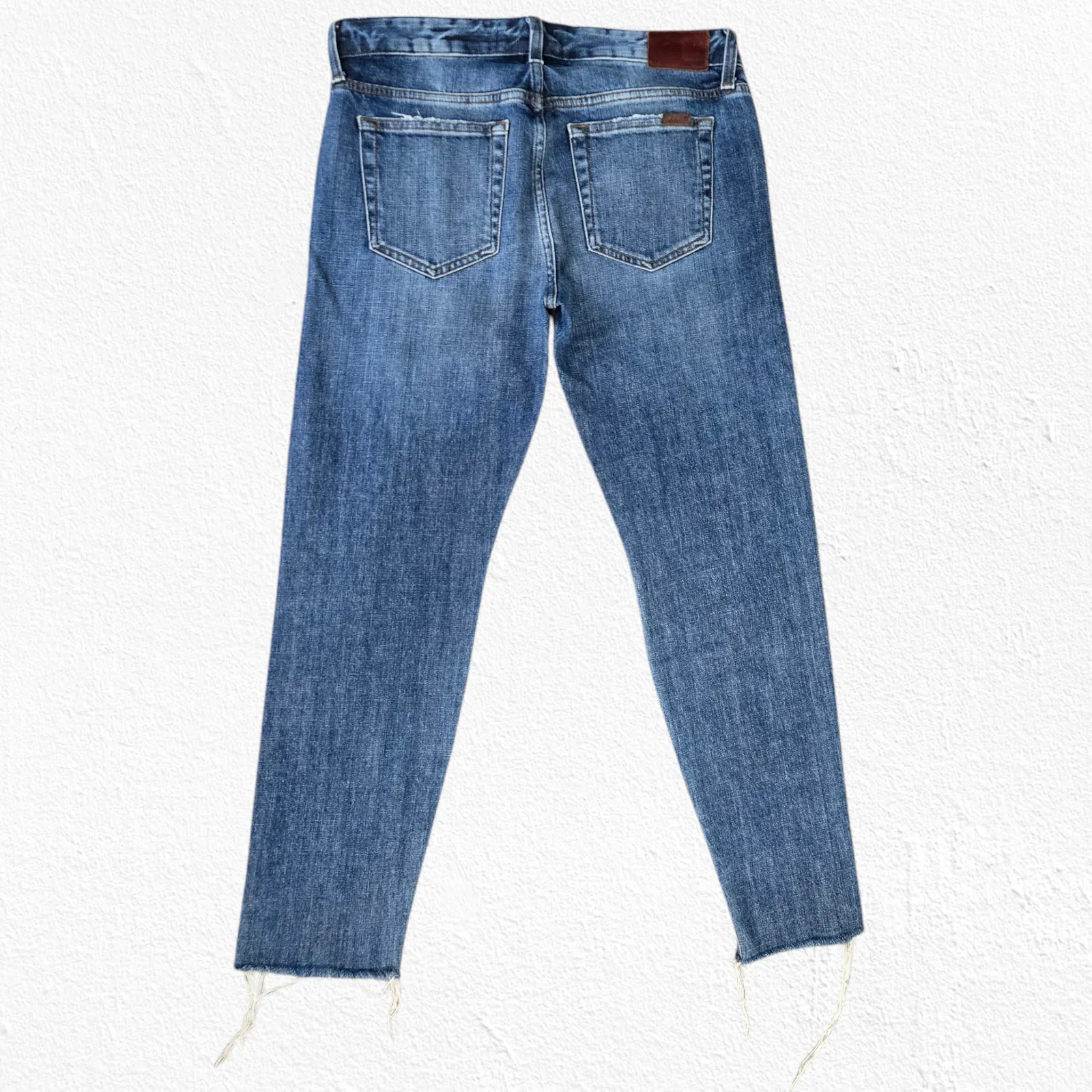 Joes Jeans Medium Wash Distressed Boyfriend Billie Ankle Straight Jeans Size 27 - Image 12