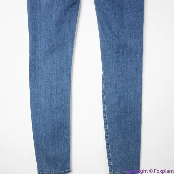 NEW Madewell Wilcrest Wash Distressed mid rise Skinny Jeans, 25‎ - Image 8