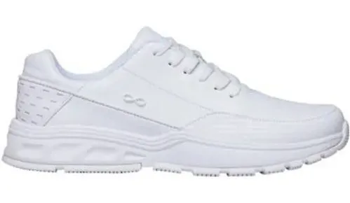 Infinity by Cherokee Women's White Lace Up Athletic Shoes Size 11 career work - Image 1