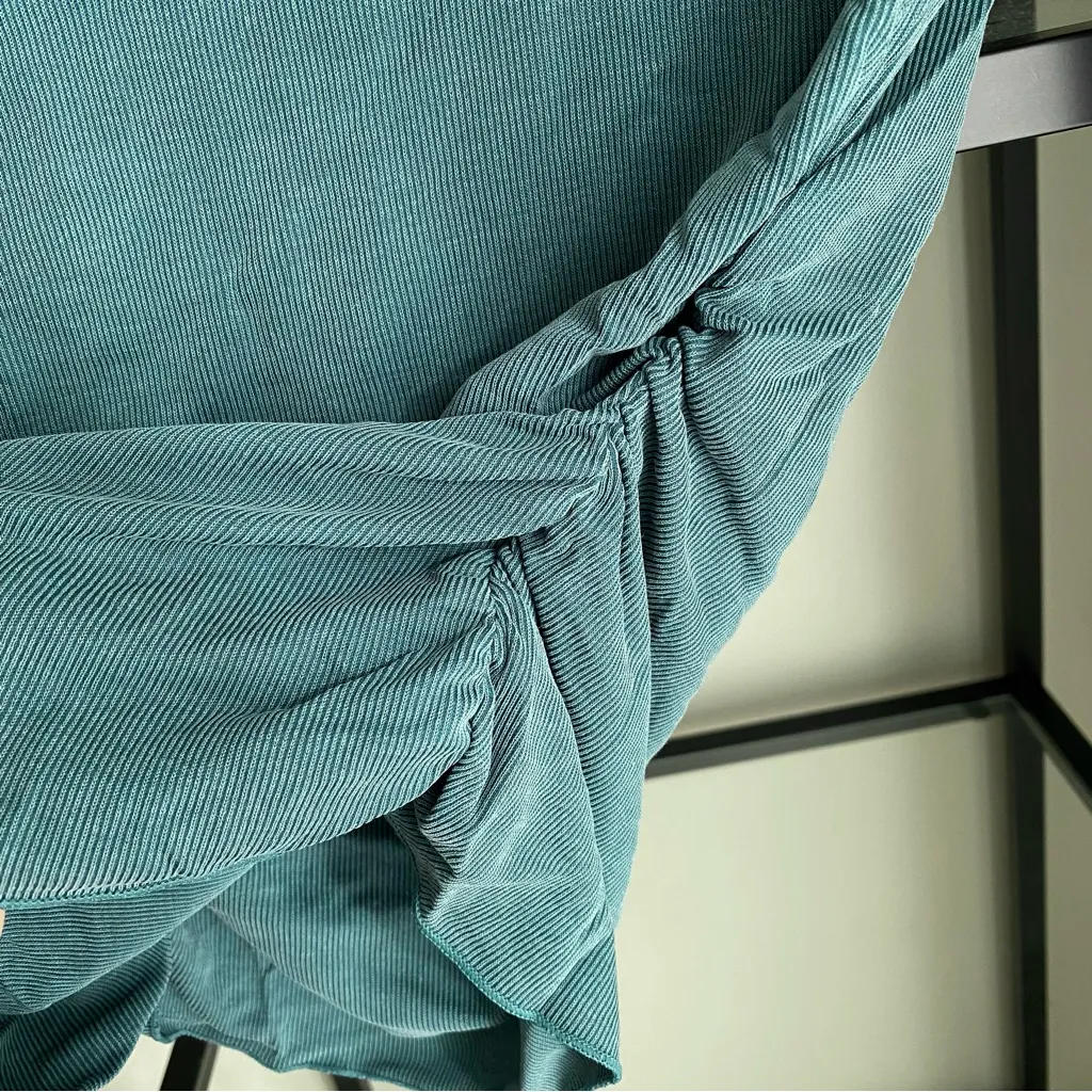 NWT Free People Intimately Talk To Me Side Cinched Tee - Image 2