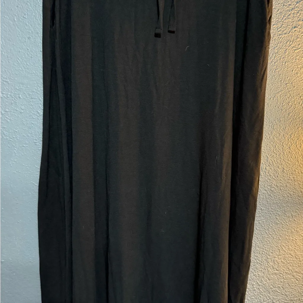 Zenana Chic Black Maxi Skirt with Tie Waist - Image 2