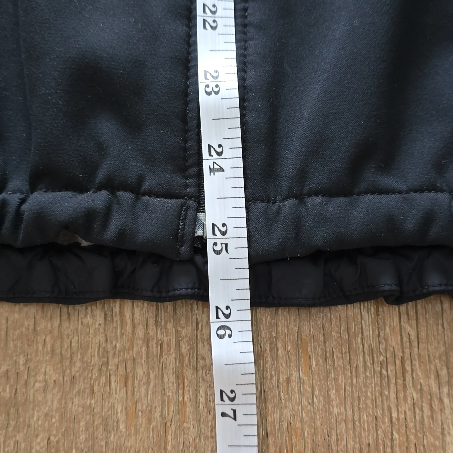 Mountain Hardware Women's‎ Lightweight Hooded Jacket sz L Black - Image 8