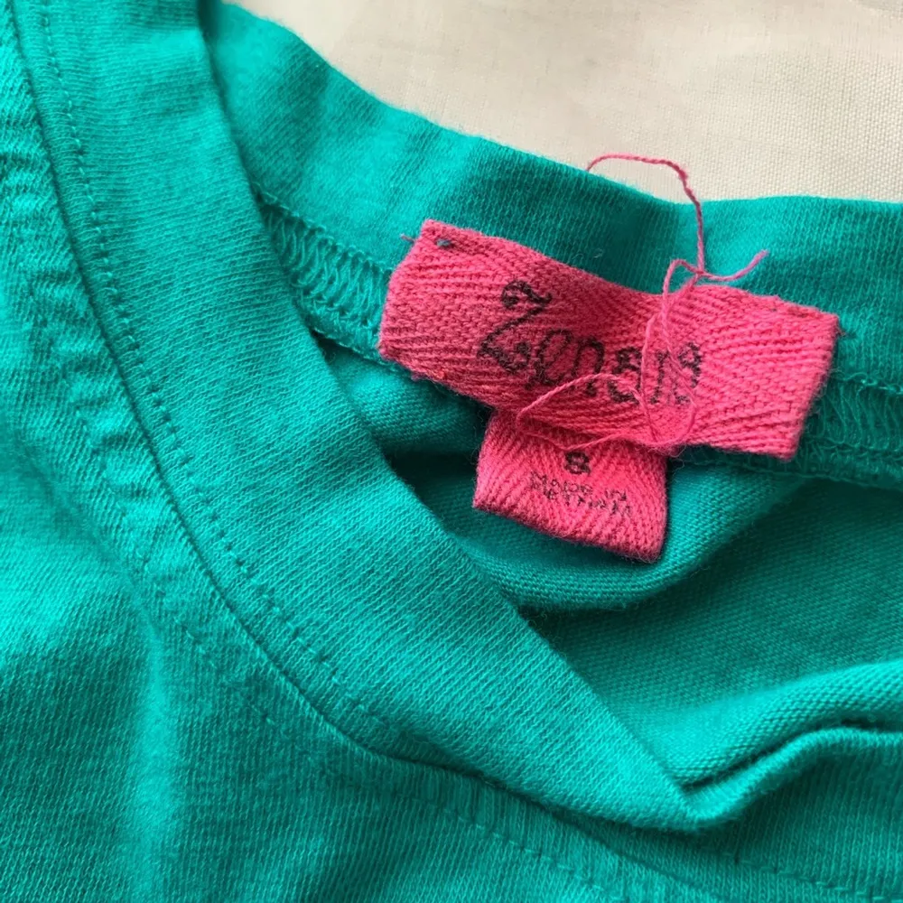 solid turquoise t - Image 3