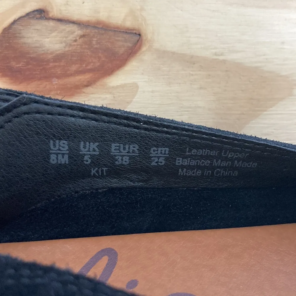 ZODIAC| Women’s Kit Slip-On Suede Leather Loafer in Black Size 8 - Image 5