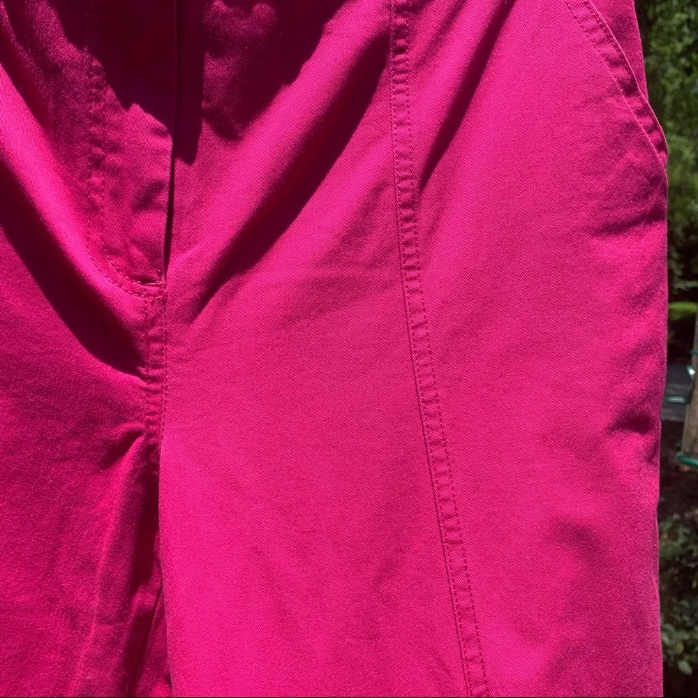 NWT Ruby Rd. Pink Stretch Capri Pants 8 NEW - Image 7