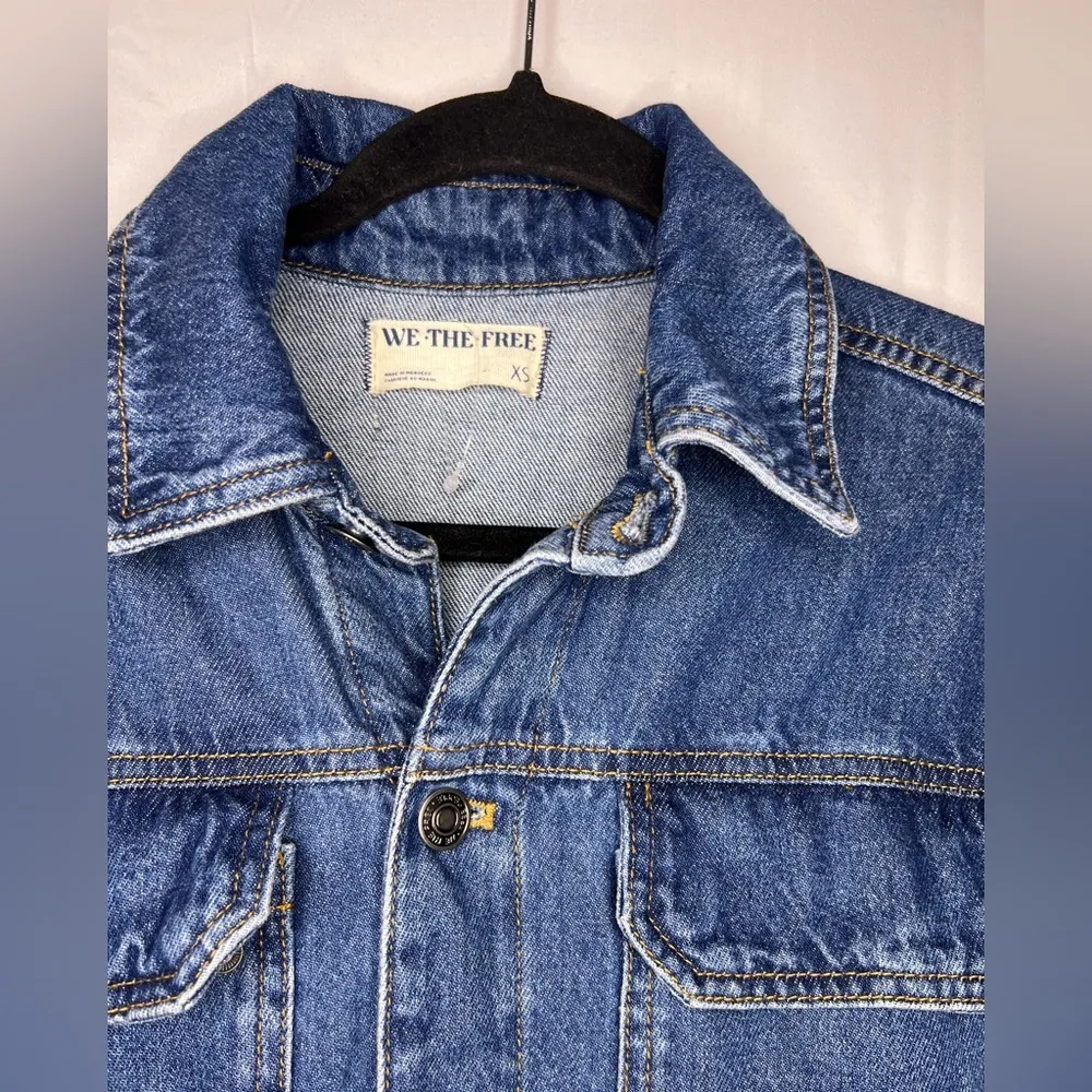 We the Free Denim Jumpsuit (XS) - Image 3