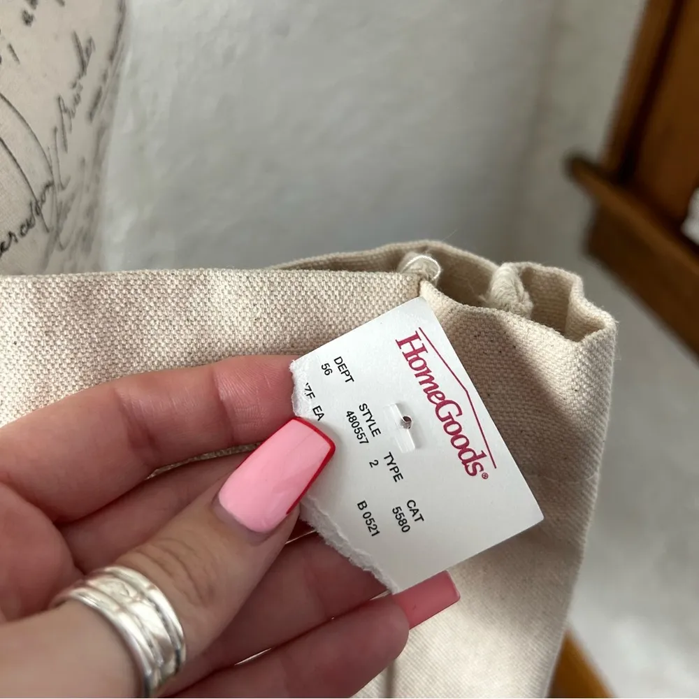 Eccolo | HELLO SUNSHINE Canvas Tote Bag Yellow - Image 4