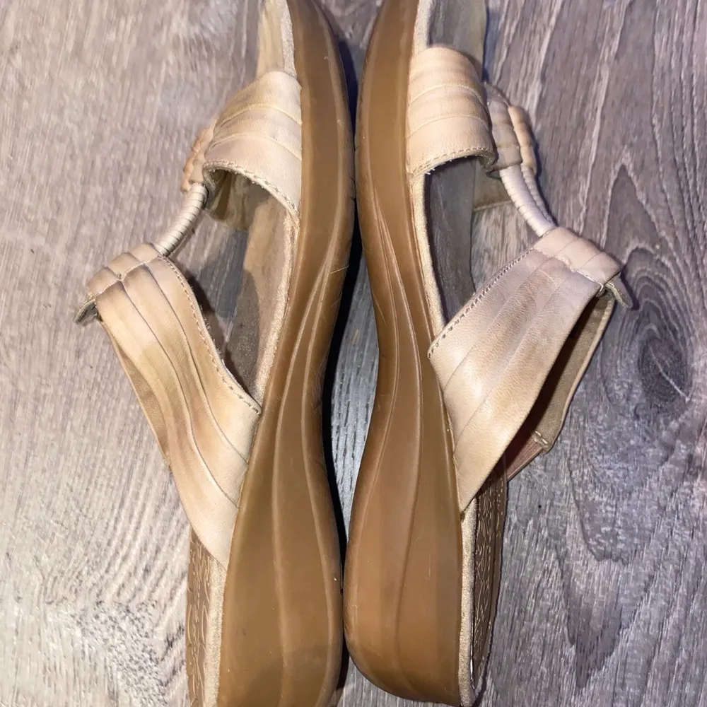 Justee Leather Slide on Sandal 7.5M - Image 5