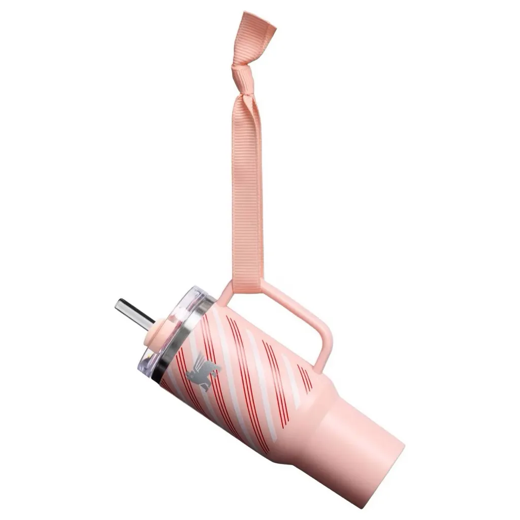 Stanley nwt Ornament Keychain Strawberry Cream Twist Pink - Image 2