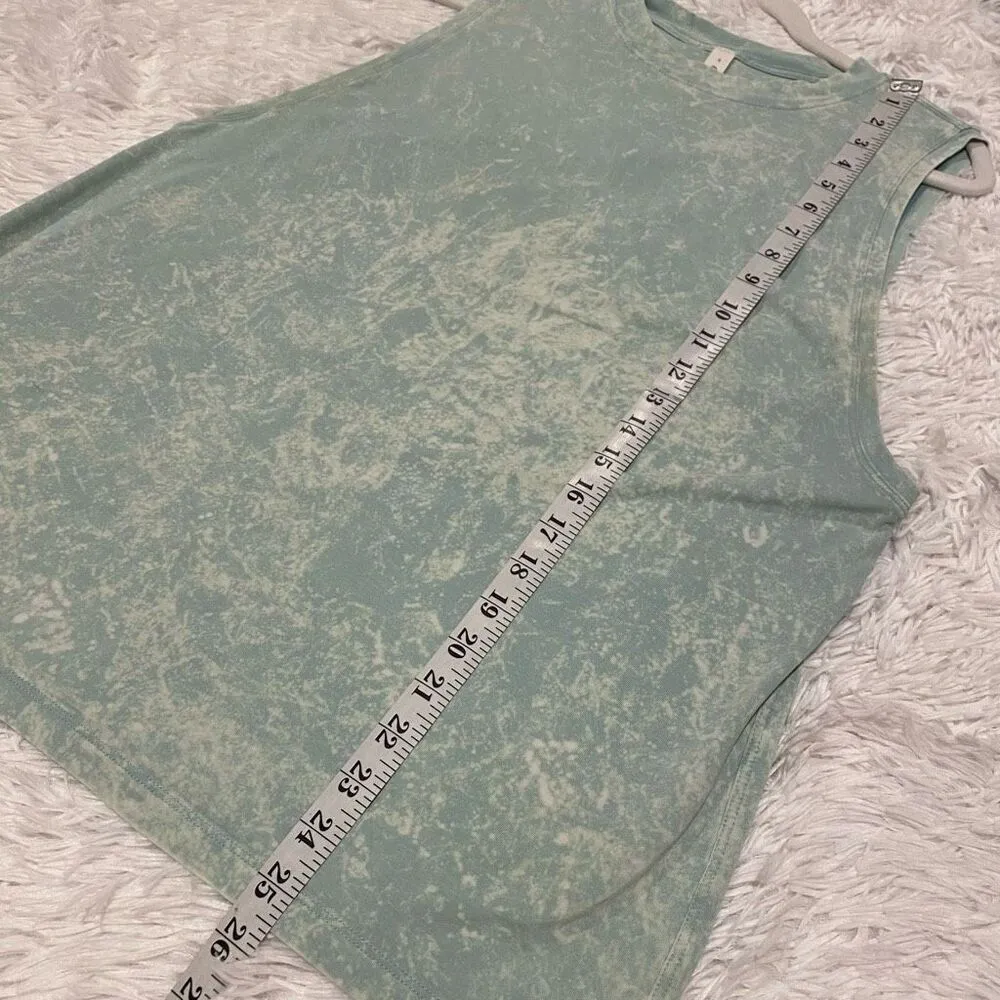 Lululemon All Yours Tank Top in Cloudy Wash Arctic Green Size 6 - Image 5