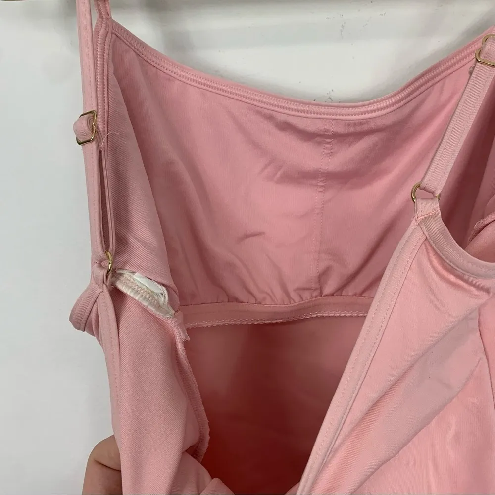 Kate Spade Hey Sunshine Light Pink One Piece Swimsuit Size Medium - Image 6