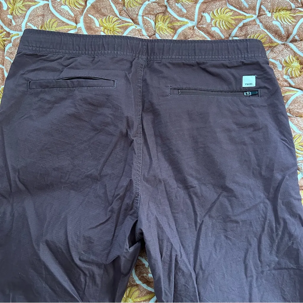 Vuori Ripstop Pant women’s large chestnut brown hiking outdoor - Image 6