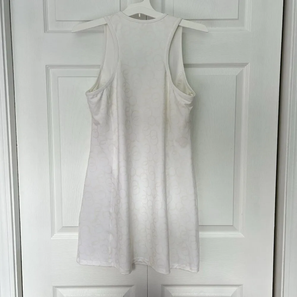 NWT Tail Womens Large L White Yellow Circle Activewear Tennis Golf Dress - Image 6