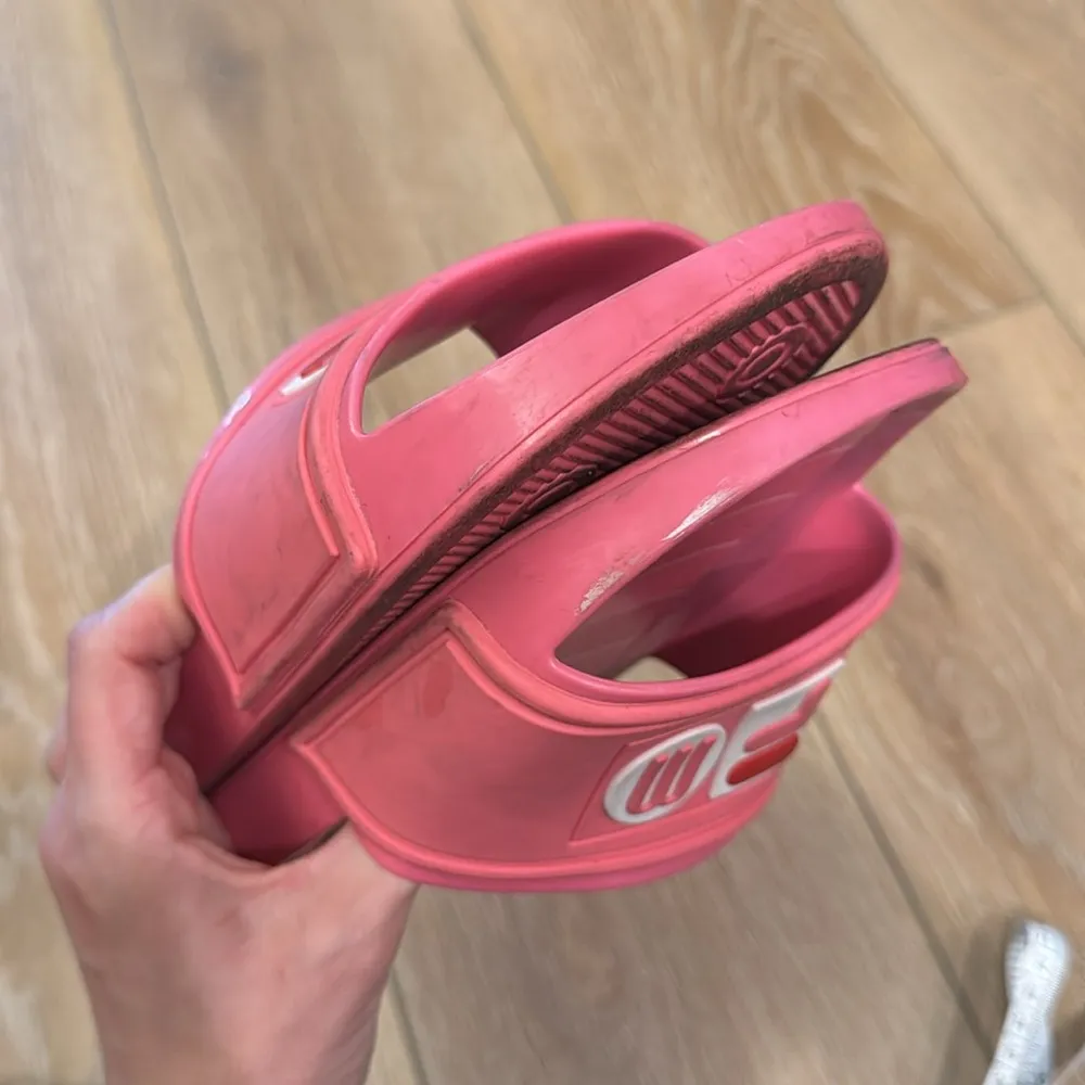 Melissa x Fila Sport Slides in Pink/White Women’s Size 8 - Image 9