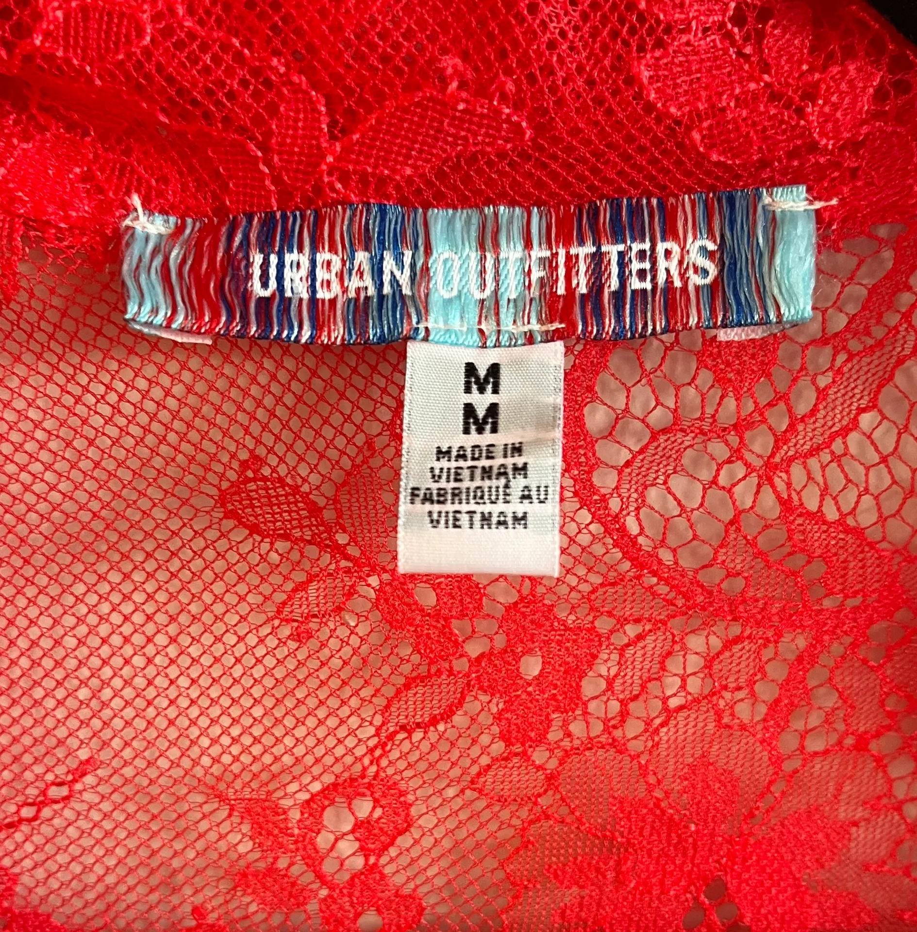 Red Lace Dress - Image 4