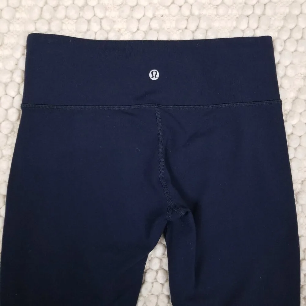 Lululemon Tech Mesh Tight Inkwell/Black Sz 6 - Image 6