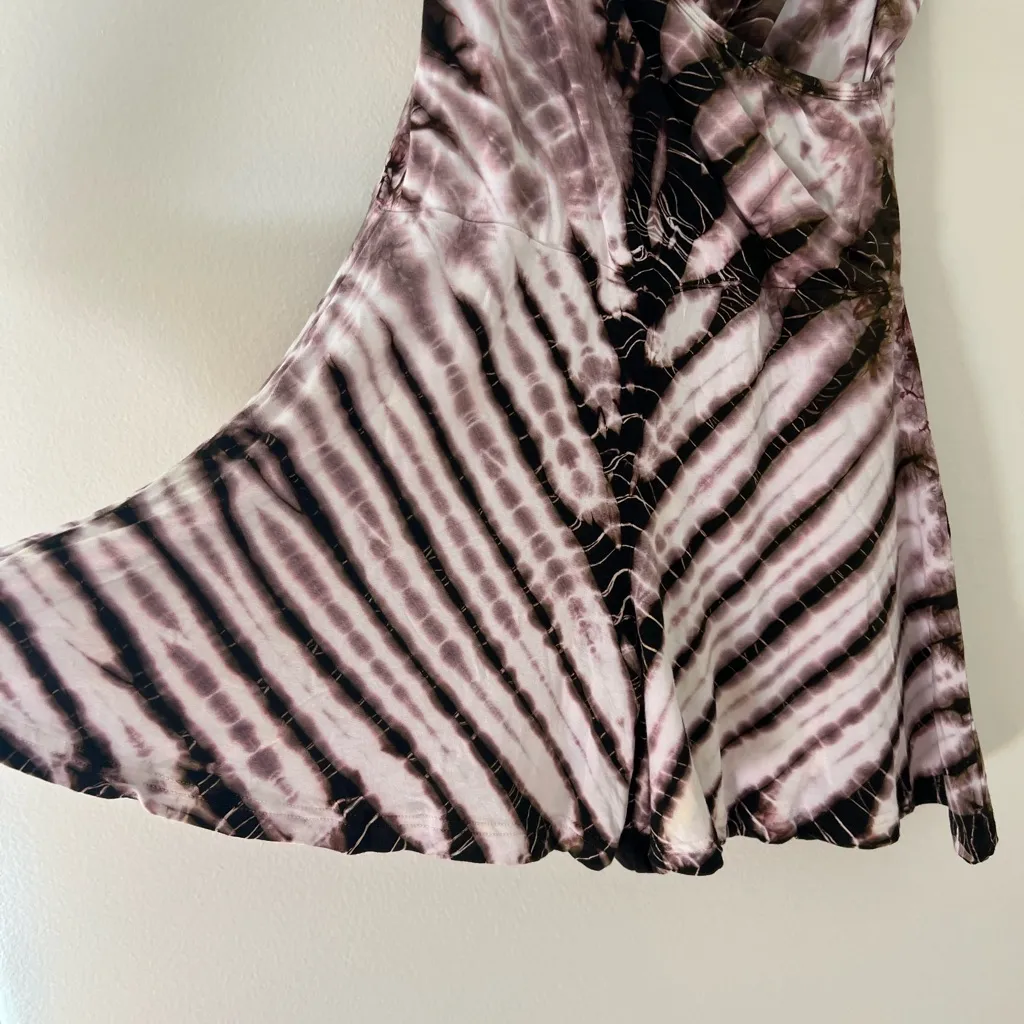 XS Tie Dye Romper with Adjustable Straps - Image 2