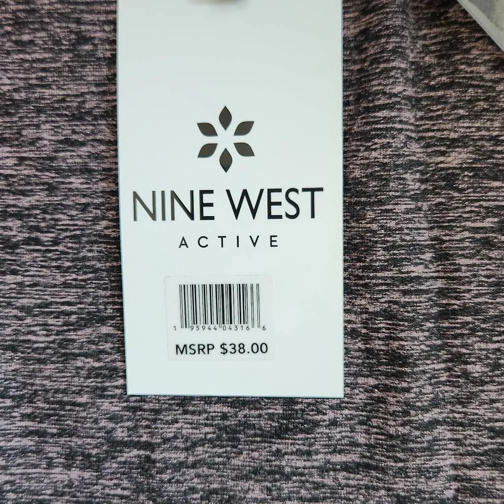 Nine West  Active Pink and Black Athletic Top NWT Size Small Workout Top - Image 7