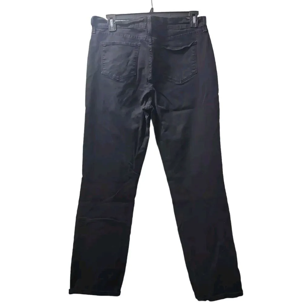 NYDJ Women's Lift Tuck Tech Skinny Jean Size 14 Dark Wash Denim Stretchy Casual - Image 2