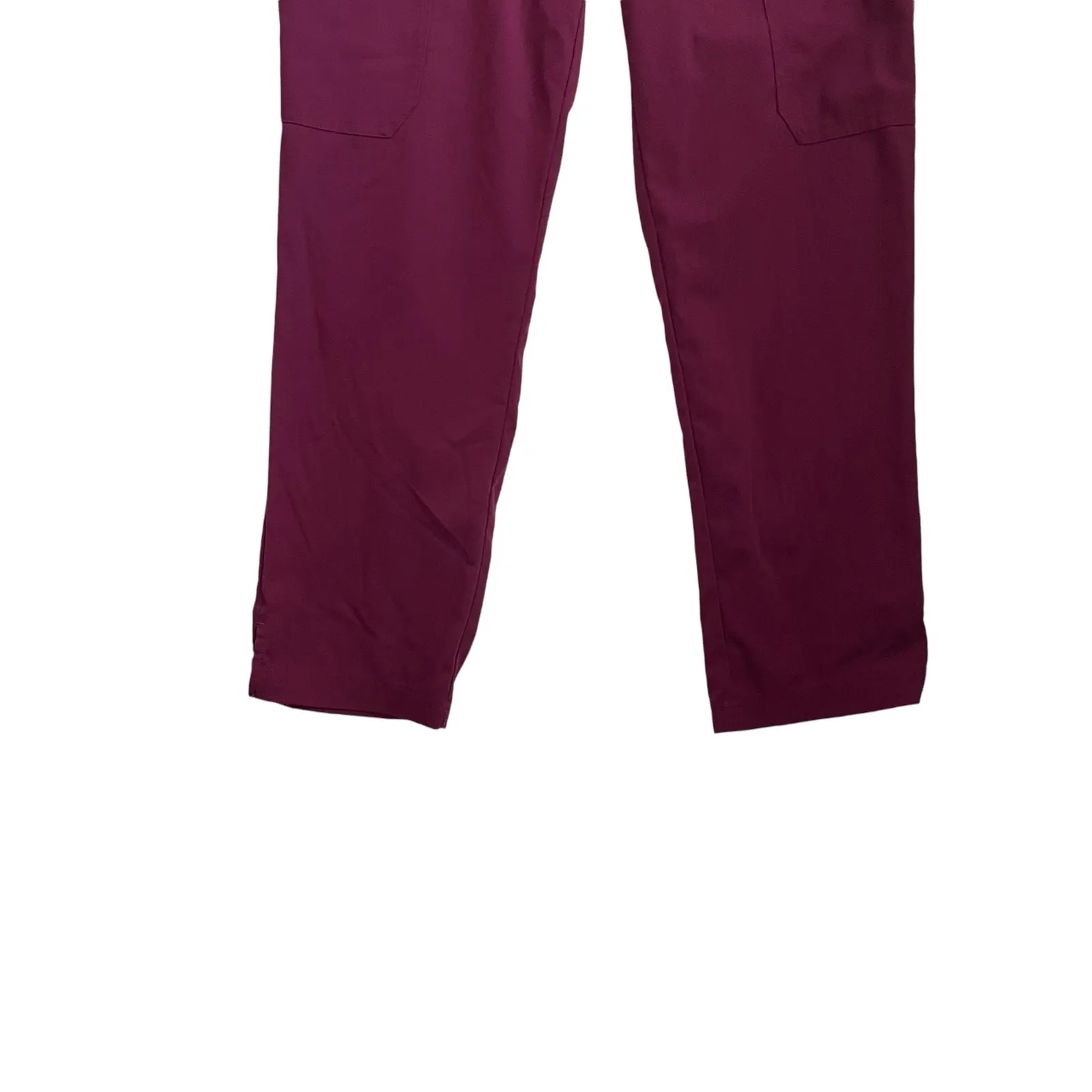 Beyond Scrubs Women Scrub Pants MP Maroon Medical‎ Uniform Nurse Workwear Dental Red Size M - Image 7