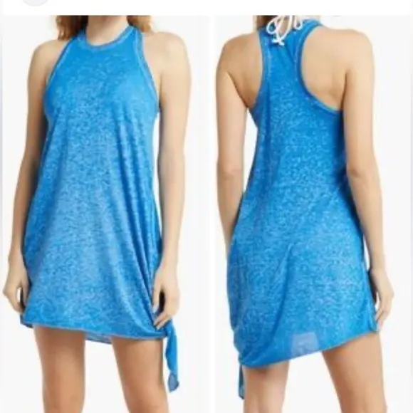 BECCA by Rebecca $88 Virtue Beach‎ Date High Neck Dress Cover-Up 2X 20 22 - Image 2