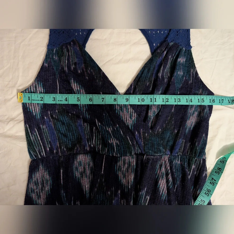 NWOT Free People All Wrapped Up Midi Dress Women's Large Blue - Image 5