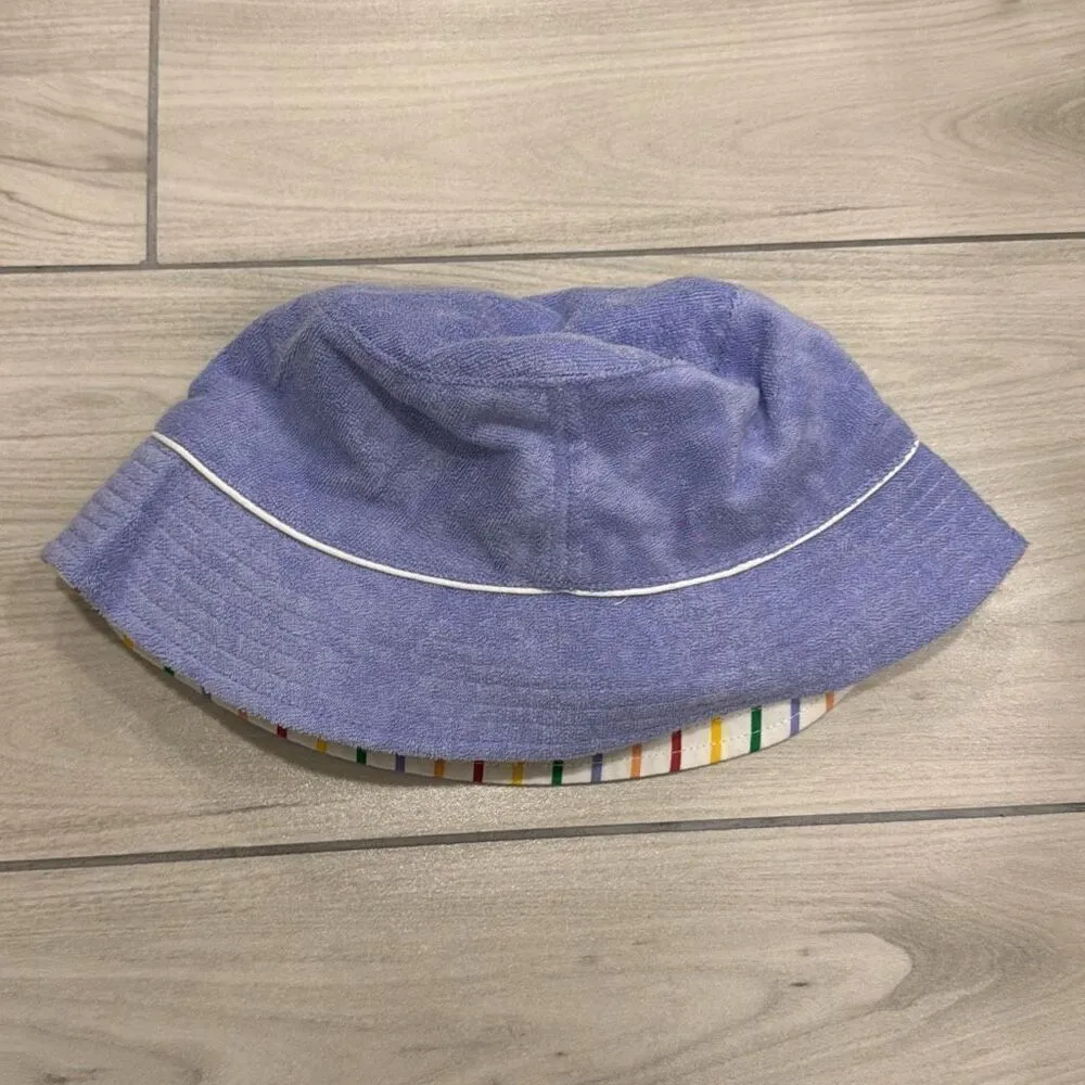 Vintage Nike Bucket Suede Hat Embroidered Multicolor Reversible Rainbow 90s Y2K - Image 4