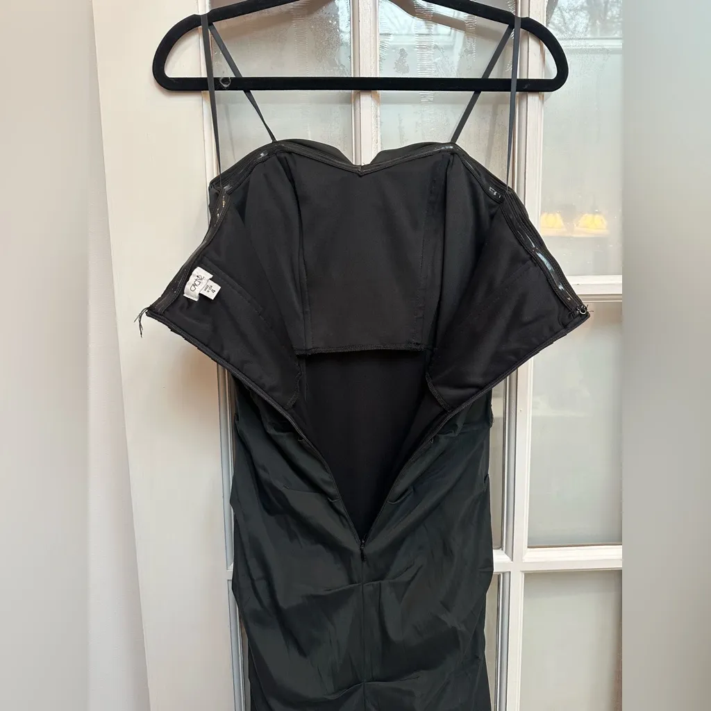 Vintage Cache Y2K Taffeta Mermaid Formal Gown Prom Gala Dress Size 4 Small S - Image 9