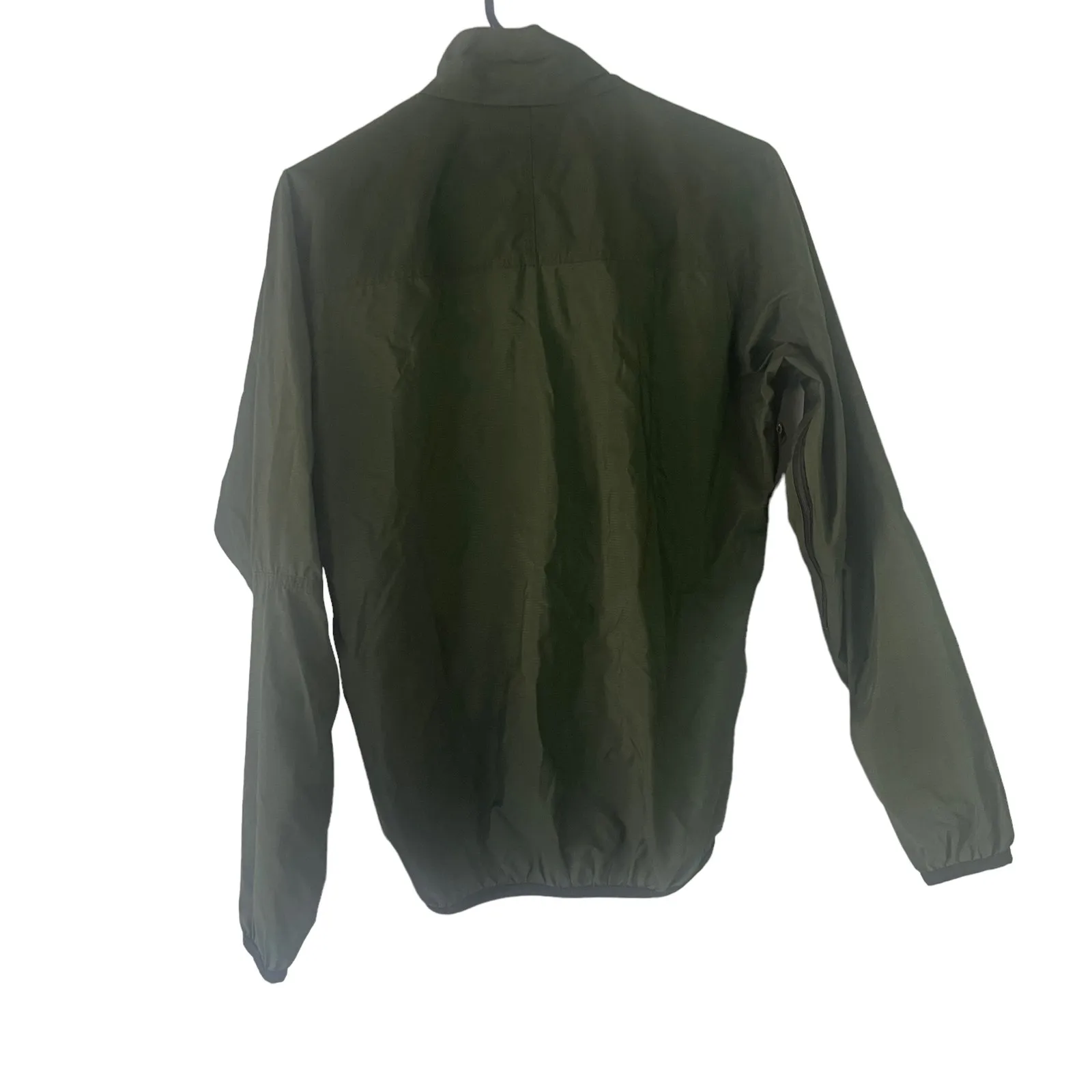 MoonStone Women's Size Small Green Rain‎ Windbreaker Jacket - Image 5