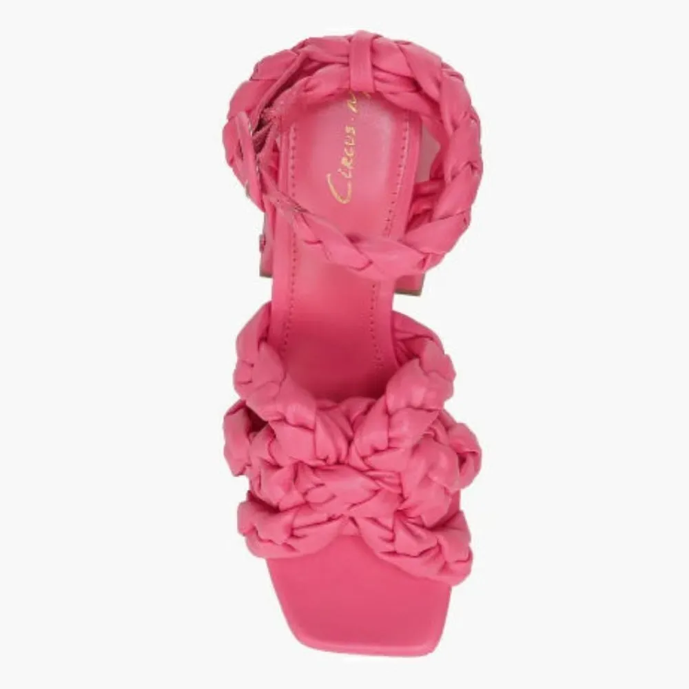 Circus by Sam Edelman Flamingo Pink Mable Ankle Strap Sandals Women's Size:7 NIB - Image 5