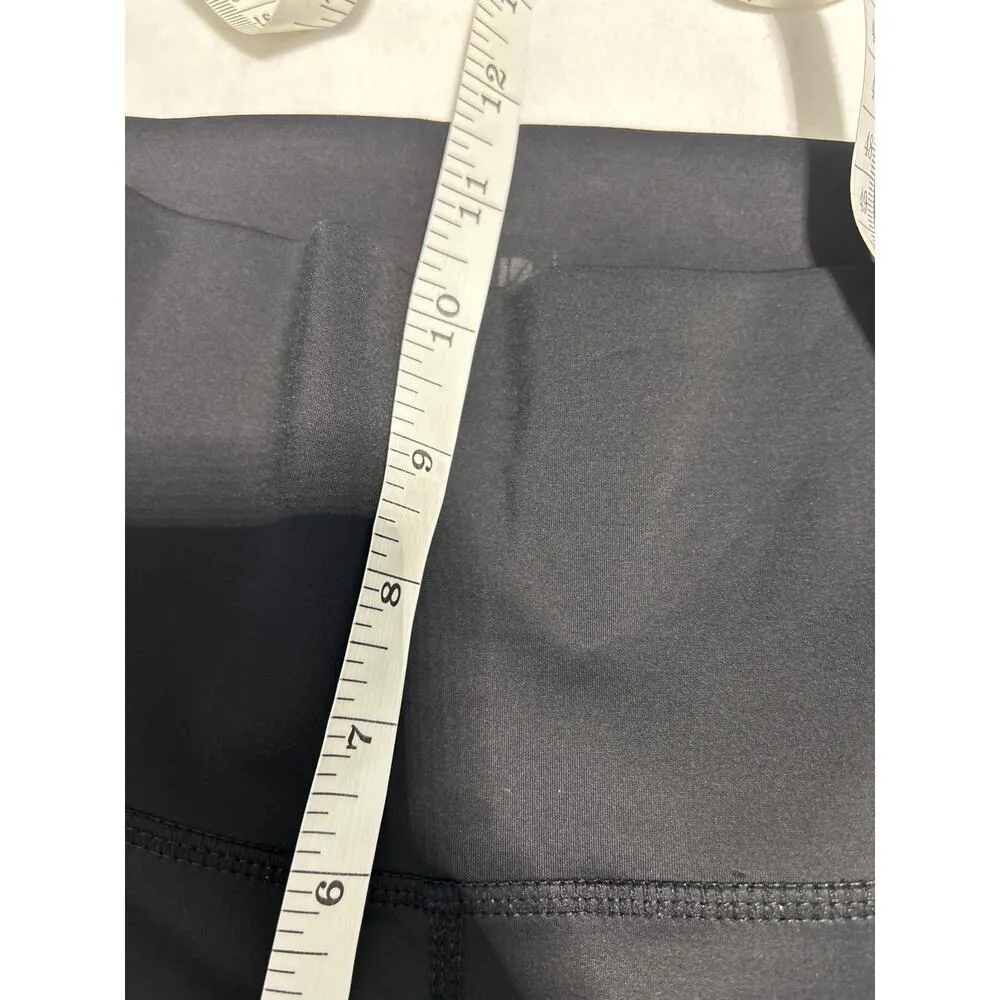 Buffbunny Collection Onyx Black Marble Mila High Rise Leggings women's Small - Image 3