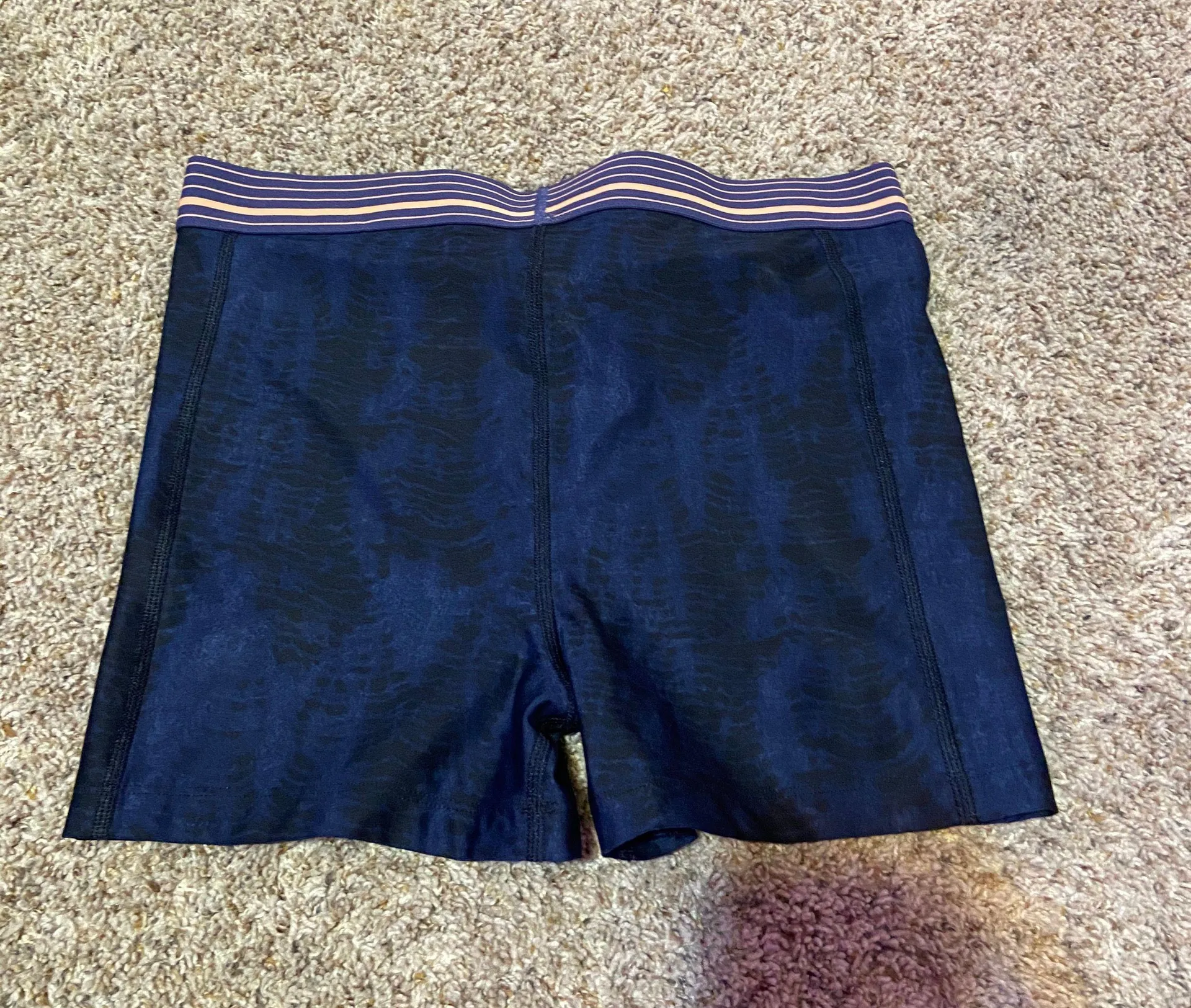 Blue Spandex Shorts - Image 2