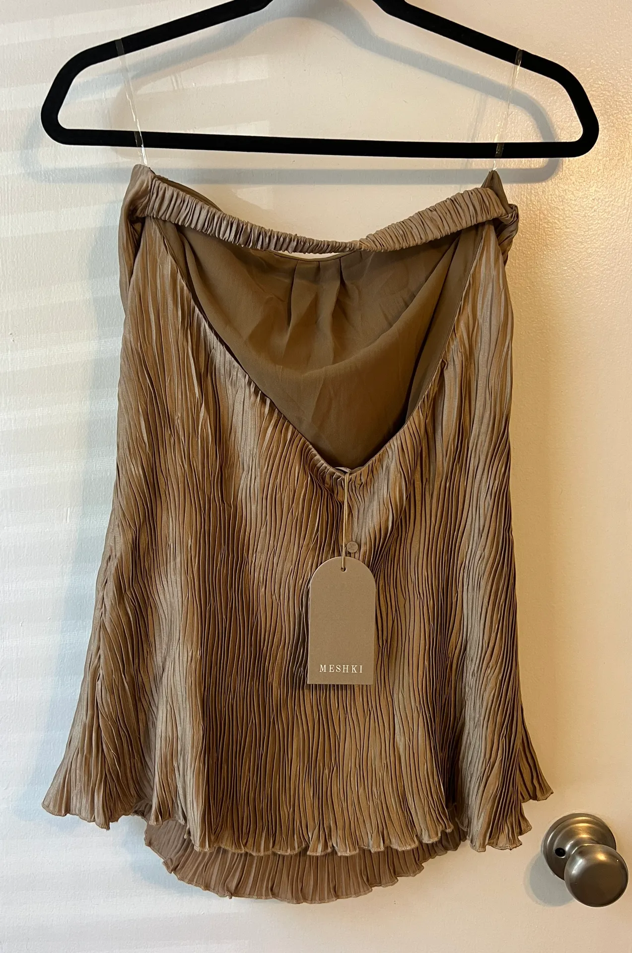 Mini Strapless Dress - Image 4