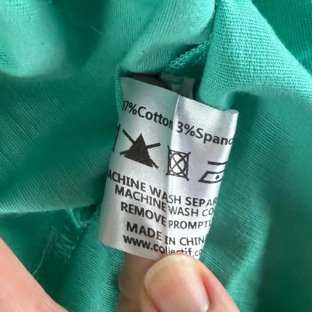 Collectif ModCloth Liesel Suspender Swing Skirt Size XXS Green NWT Retro Preppy - Image 8