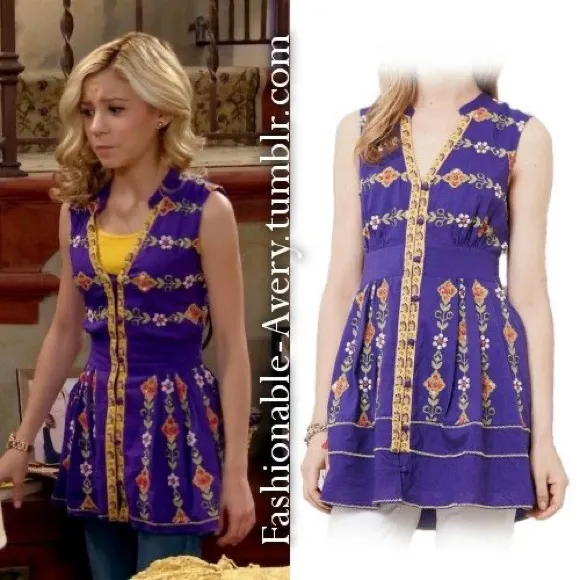 Maeve Anthropologie Dress Beaded  Embellished Top Size 4 - Image 3