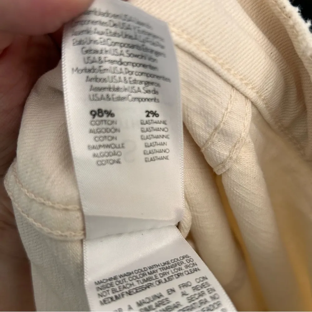 Mother Ivory Bruiser Denim Jacket Aloha Floral Tropical D3 Green - Image 10