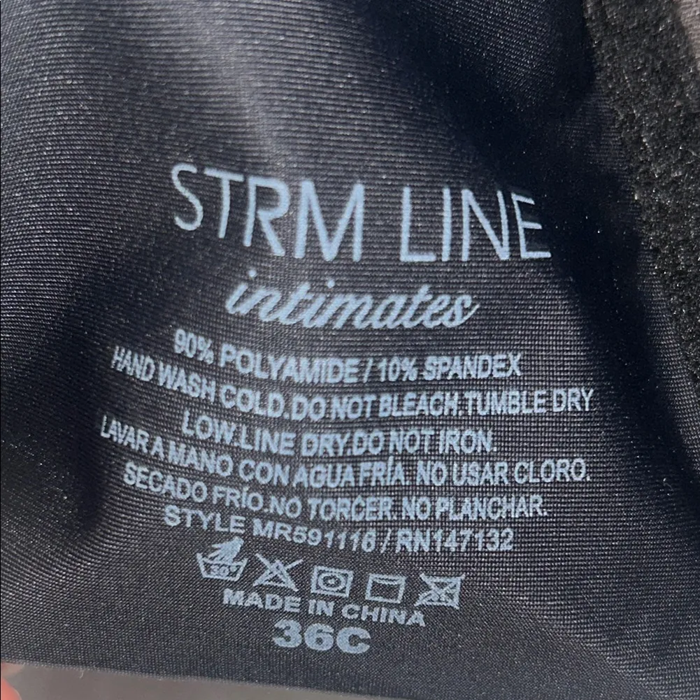 Charcoal Gray and black Women's Bra 2 Pack Size undefined - Image 5