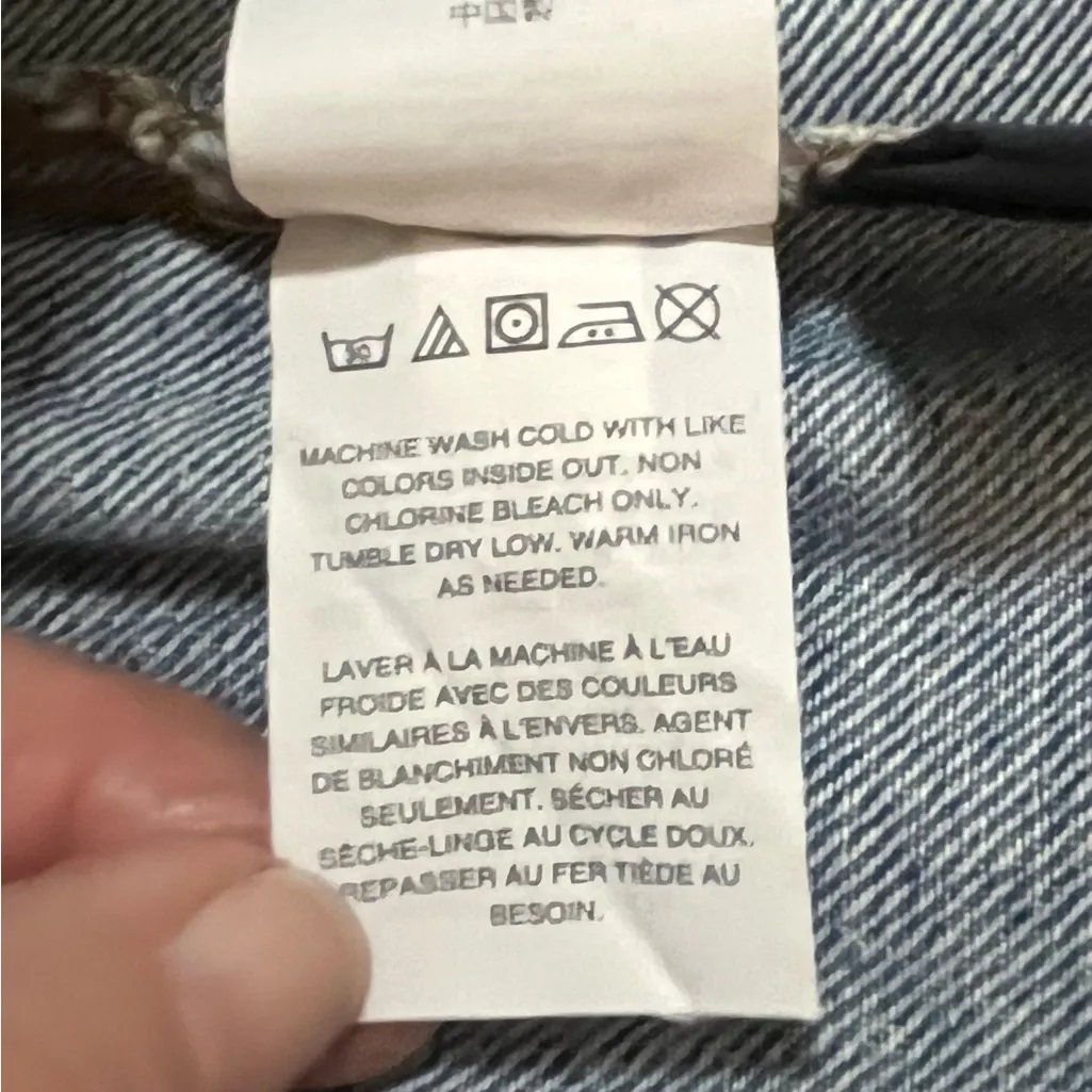 Madewell A-Line Denim Skirt Size 29 NWOT - Image 8