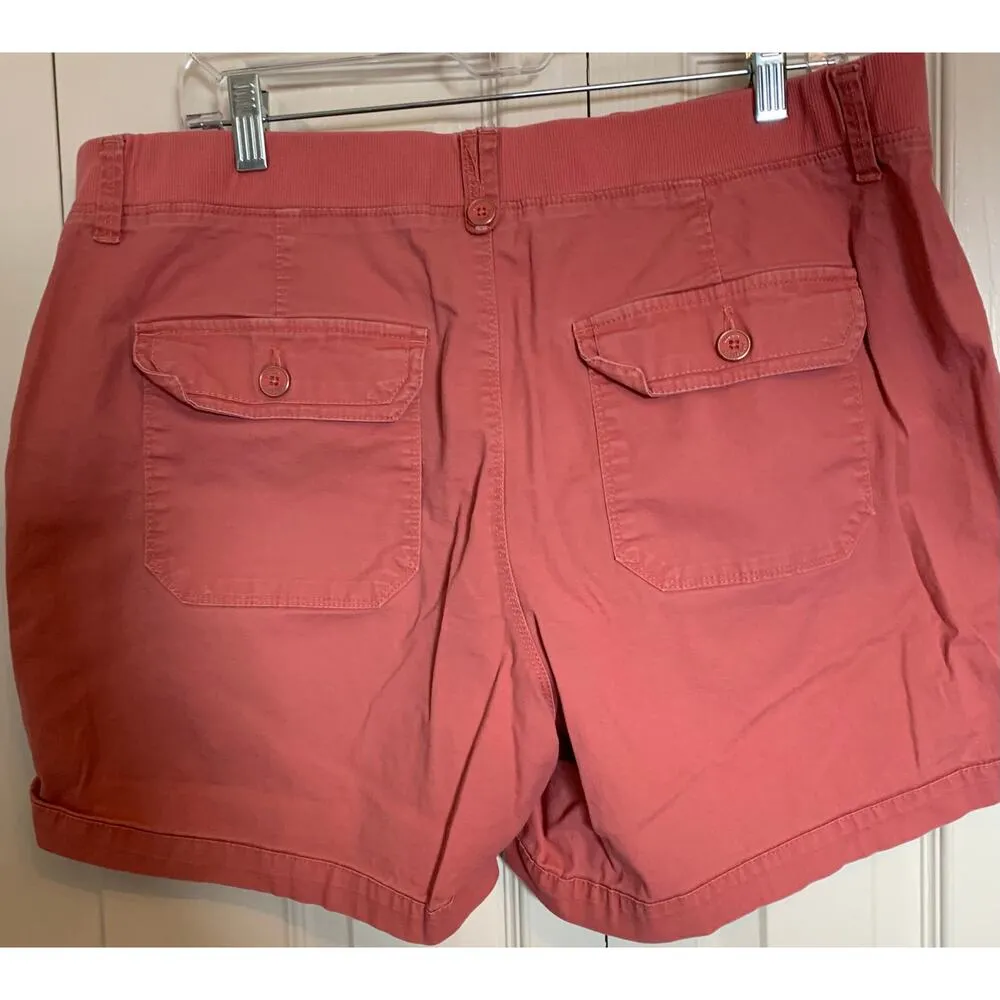 Gloria Vanderbilt shorts comfort waistband size 16 women - Image 3