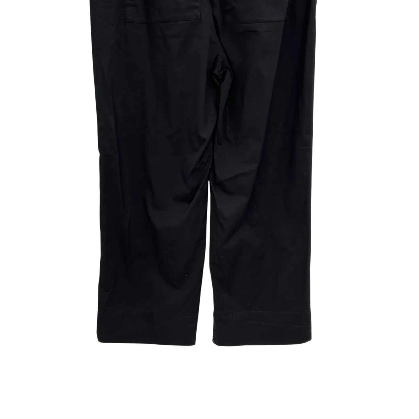 Everlane  The Easy‎ Pant Cotton Pull-On Stretch Black Size 14 - Image 9